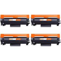 pccom essential brother tn2420tn2410 toner compatible negro pack 4