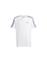 camiseta adidas essentials 3 bandas nina blanco