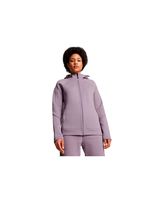 chaqueta casual puma evostripe full-zip mujer