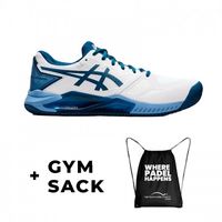 zapatillas asics gel challenger 13 clay blanco azul indigo