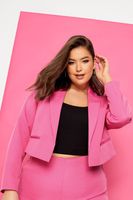 yours torera rosa con solapas mujer curvy y tallas grandes yours