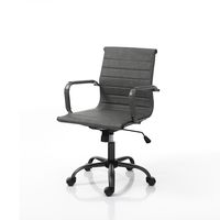 silla de oficina en polipiel gris cm al8997 x l54 x p60