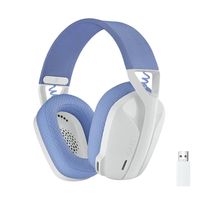 logitech g435 lightspeed auriculares gaming inalambricos blancos