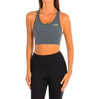 zumba sujetador deportivo z1t00507-gris para mujer