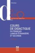 cours de didactique du francais langue etrangere et seconde 2017