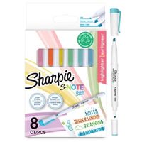 sharpie dual tip creative highlightersmarkers assorted pack of 8