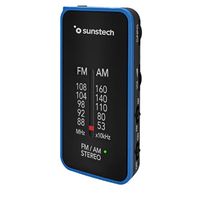 radio bolsillo - sunstech rpc6 azul