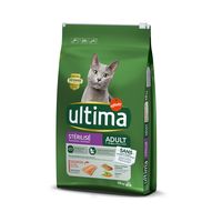 ultima esterilizado adult con salmon para gatos - 2 x 10 kg - pack ahorro