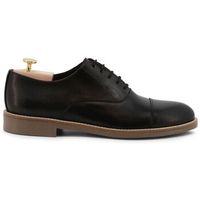 duca di morrone zapatos bajos vittorio - leather black para hombre