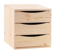 cajonera modulable 3 cajones de 36x36x30 cm