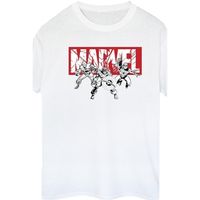 marvel camiseta manga larga bi34735 para mujer