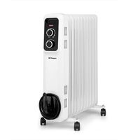 radiador aceite - orbegozo orbegozo rs2500 11 elementos 2500 w blanco