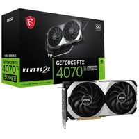 msi geforce rtx 4070 ti super ventus 2x oc 16gb gddr6x dlss3