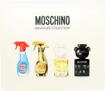 moschino miniature gift set 5ml fresh edt  5ml fresh gold edp  5ml toy 2 edp  5ml toy boy edp