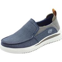 skechers mocasines 204472 proven evers navy para hombre