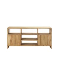 mueble de bano de madera teca maciza de 160 cm