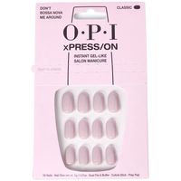 opi xpresson - dont bossa nova me around - opi - unas artificiales adhesivas rosa nude