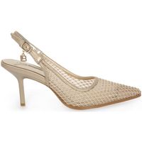 laura biagiotti zapatos de tacon beige para mujer