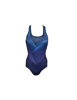 banador de natacion ras ronda sport back swimsuit mujer morado