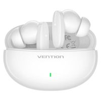 vention nbfw0 auriculares bluetooth con estuche de carga blancos