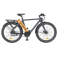 engwe p275 pro bicicleta electrica urbana 275 250w negranaranja