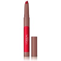 loreal pintalabios lip pencil mat infaillible - 111 a little chilli para mujer