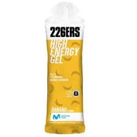 226ers gel energetico high energy 76g banana one size clear