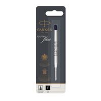 parker quink ballpoint pen refill fine black blister 12 pack