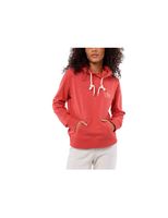 sudadera con capucha rip curl re entry hood mujer red