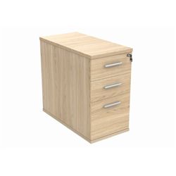 Desk High Office Storage Unit 800 Deep Canadian Oak