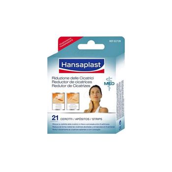 hansaplast med reductor de cicatrices 7 cm x 4 cm 21 tiras