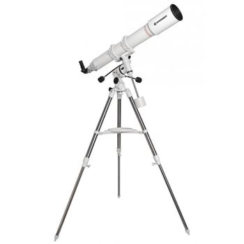 Bresser Telescopio Astronómico AR-102/1000 EQ con Adaptador para Smartphone