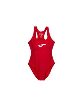 Bañador de natación joma shark mujer rojo