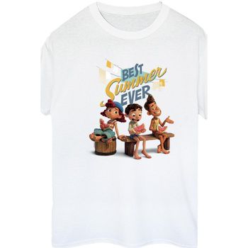 Disney Camiseta manga larga Best Summer Ever para mujer