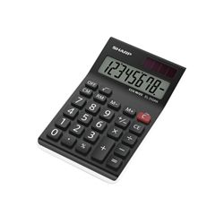 Sharp Black Semi-Desktop Calculator EL310N