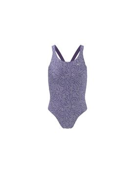 Bañador de natación nike fastback one piece niña morado