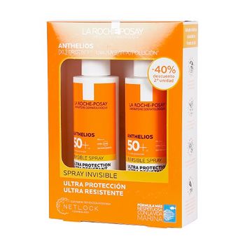 La Roche Posay Protector Solar Cuerpo Pack Anthelios Spray Invisible Spf50+