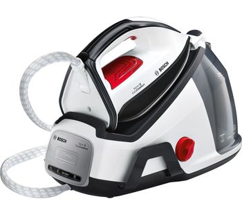 BOSCH Easy Comfort TDS6040GB Steam Generator Iron - White & Black, White