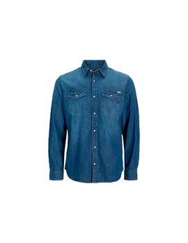 Camisa jack & jones sheridan hombre medium blue denim