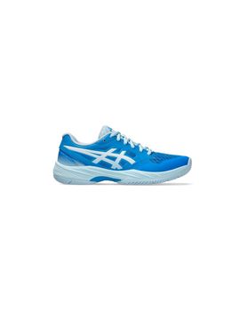 Zapatillas de balonmano asics gel-court hunter 3 mujer azul/blanc