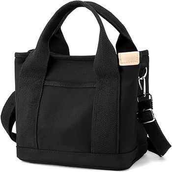 1pza Bolso De Mano De Lona Para Mujeres Y Hombres, Pequeño Y Elegante, Bandolera De Hombro De Moda 2023