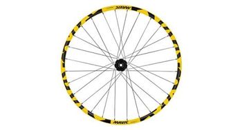 Mavic deemax dh 27 5     boost 12x148 mm   6 agujeros   rueda trasera amarilla