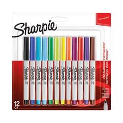 Sharpie Ultra-Fine Marker Assorted (12 Pack) S0941891