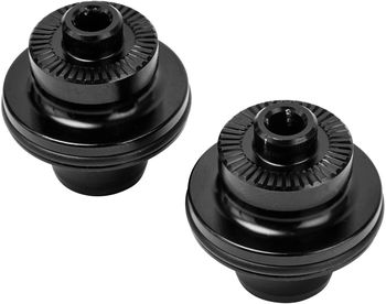 Brand-X Trail Wheelset Front QR End Caps, Black