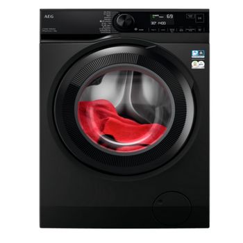 Lavadora Libre Instalación - AEG LFR7394V4B, 9 kg, 1400 RPM, Dark Silver