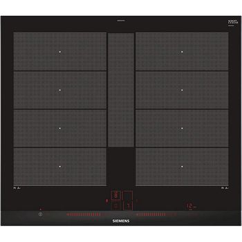 Siemens EX675LYC1E iQ700 Placa de Inducción 4 Zonas 60cm Negro