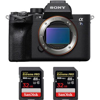 Alpha a7S III Cuerpo + 2 SanDisk 32GB Extreme PRO UHS-II SDXC 300 MB/s | 2 a?os de garant?a