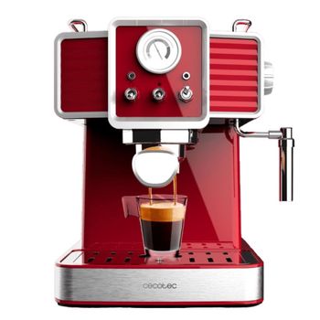 Cecotec Power Espresso 20 Tradizionale Light Red Cecotec Cafetera para Expreso y Cappuccino 20 Bares