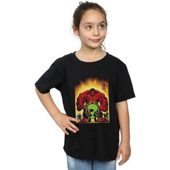 Marvel Camiseta manga larga Who Is The para niña