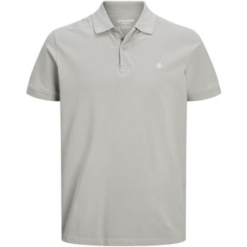 Jack & Jones Polo 12260947 JWHJXJ POLO SS MP LIGHT GREY MELANGE para hombre